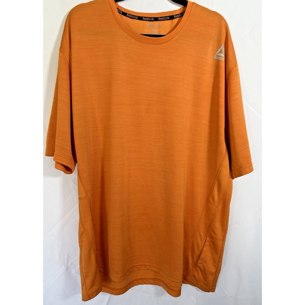 Reebok Shirt‎ Size 3XL Short Sleeve Workout Orange